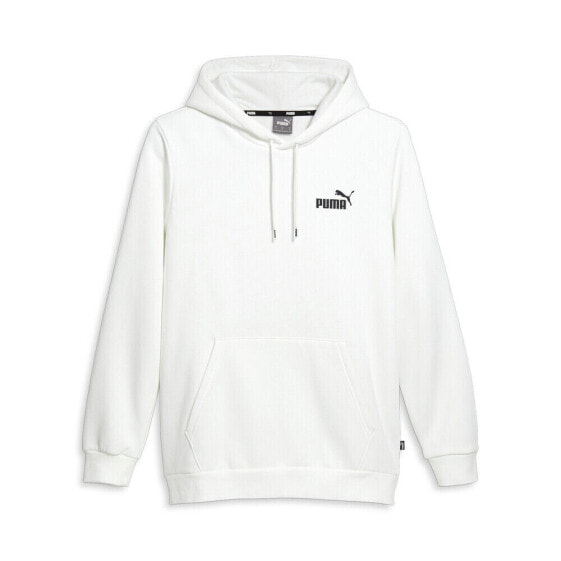 Puma Essentials Small Logo Pullover Hoodie Mens White Casual Outerwear 67805702