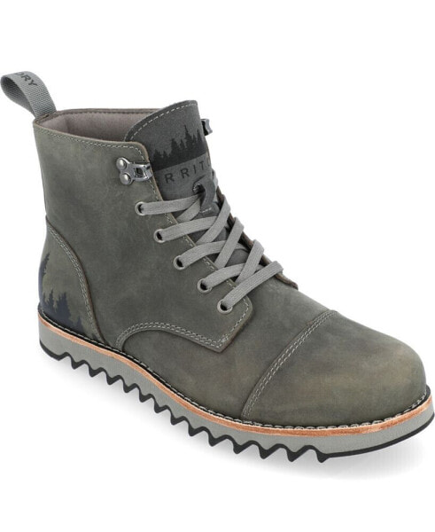 Men's Zion Wide Tru Comfort Foam Lace-Up Water Resistant Ankle Boots