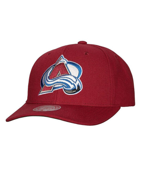 Men's Burgundy Colorado Avalanche Team Ground Pro Adjustable Hat