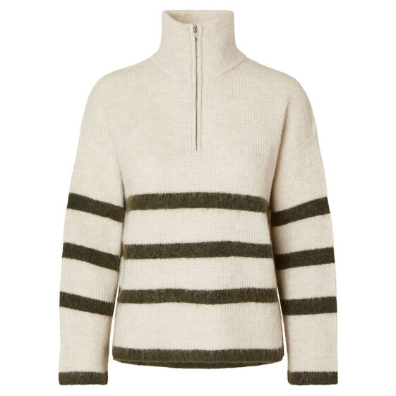 SELECTED Maline Half Zip Sweater