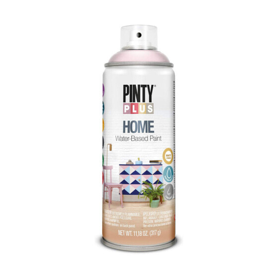 Аэрозольная краска PINTYPLUS Home HM117 400 мл Светло-розовая