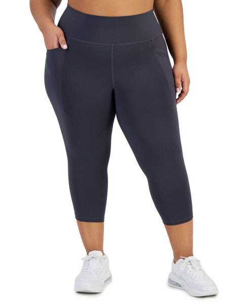 Women's Plus Size Cropped 7/8 Leggings, Created for Macy's