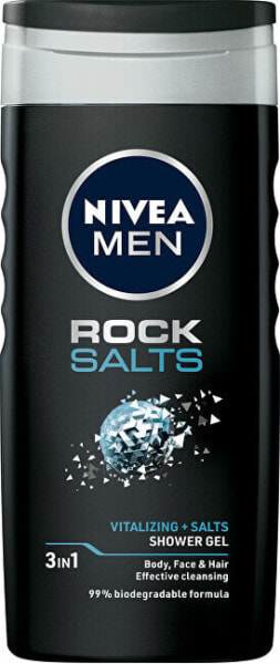 Male Rock Salt Shower Gel 250 ml