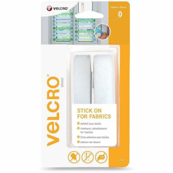 VELCRO VEL-EC60410 - White - 19 mm - 60 cm - 2 pc(s) - Blister