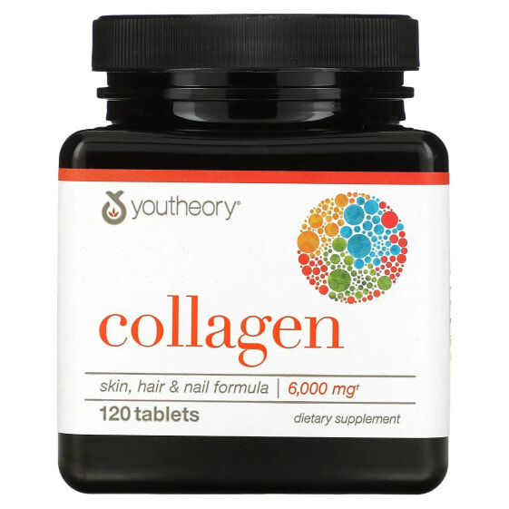 Youtheory Collagen Коллаген 6000 мг 120 таблеток