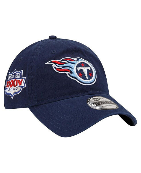 Men's Navy Tennessee Titans Distinct 9TWENTY Adjustable Hat