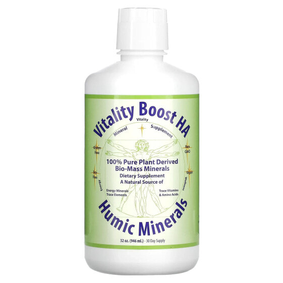 Vitality Boost HA, Humic Minerals, 32 fl oz (946 ml)