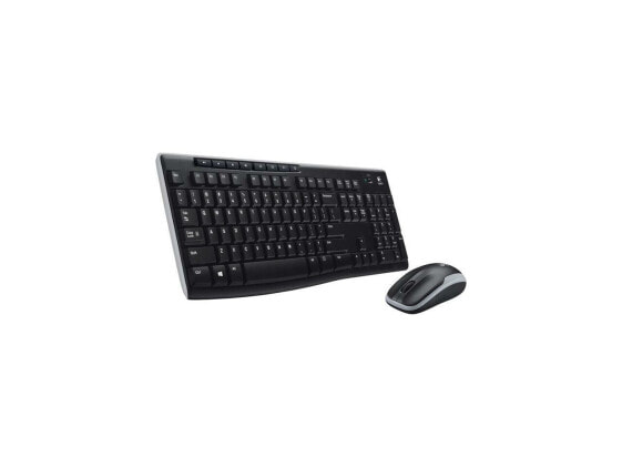 Logitech MK270 Wireless Keyboard And Mouse Combo For Windows, 2.4 GHz Wireless,