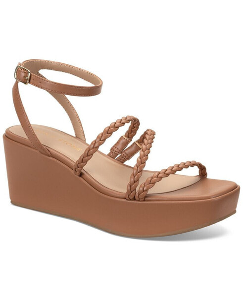 Women's Alyssaa Strappy Platform Wedge Sandals, Created for Macy's