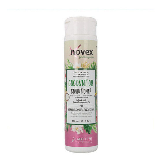 Novex Coconut Oil Conditioner Разглаживающий и придающий блеск кондиционер с кокосовым маслом 300 мл