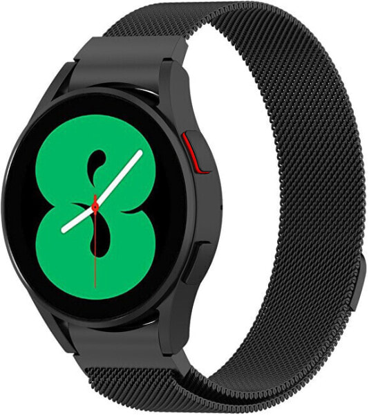 Milánský tah s magnetickým zapínáním pro Samsung Galaxy Watch 6/5/4 - Black