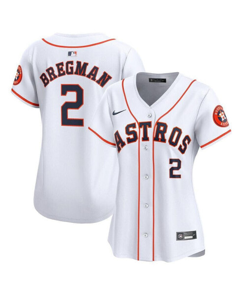 Women's Alex Bregman White Houston Astros Home Limited Player Jersey