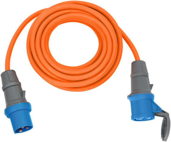 Brennenstuhl 1167650610 - 10 m - 2 AC outlet(s) - Outdoor - IP44 - Orange - 230 V