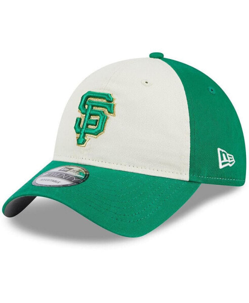 Men's White, Green San Francisco Giants 2024 St. Patrick's Day 9TWENTY Adjustable Hat