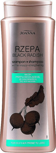 Stärkendes Shampoo für fettiges und dünnes Haar - Joanna Turnip Strengthening Shampoo 200 ml