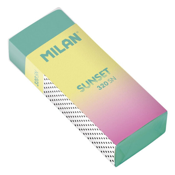 MILAN Display Box 20 Nata® Erasers Sunset Series (With Carton Sleeve And Wrapped)