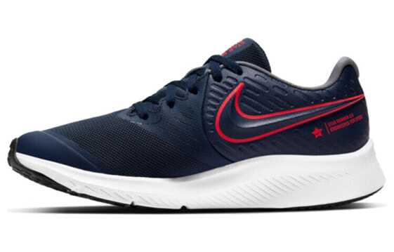 Кеды Nike Star Runner 2 (GS) Deep Blue / Red