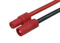 Male-female wire with 3,5mm 14AWG banana plug