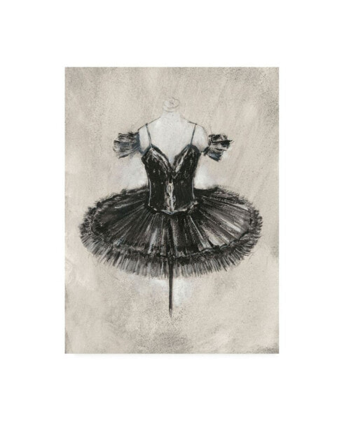 Ethan Harper Black Ballet Dress II Canvas Art - 36.5" x 48"