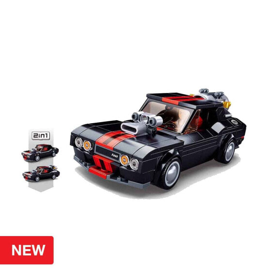 SLUBAN Model Bricks Car 2 In 1 - 328 Pieces