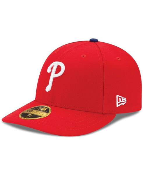 Men's Philadelphia Phillies Authentic Collection On-Field Low Profile Game 59FIFTY Fitted Hat
