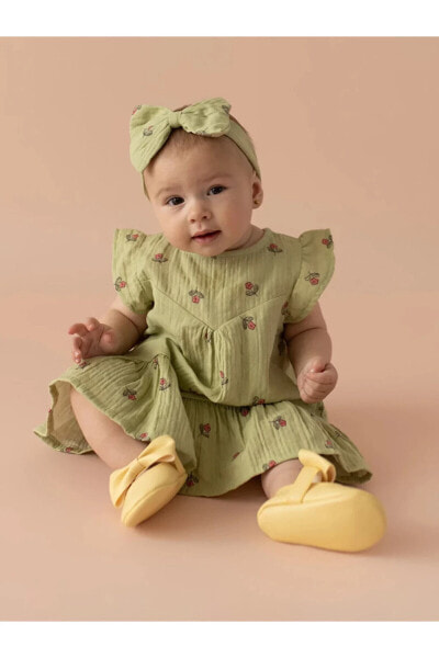 Платье для малышей LC WAIKIKI с цветочным узором 2 шт.