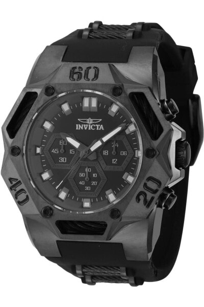 Часы Invicta Coalition Black Silicone Watch