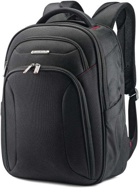 Мужской городской рюкзак серый Samsonite Xenon 3.0 Checkpoint Friendly Backpack, Black, Small