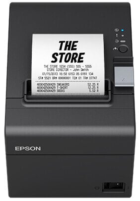 Epson TM-T20III - Direct thermal - POS printer - 203 x 203 DPI - 250 mm/sec - 22.6 cpi - Text - Graphic - Barcode