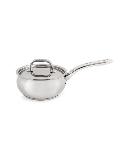 Belly 18/10 Stainless Steel 1.5 Quart Sauce Pan with Lid
