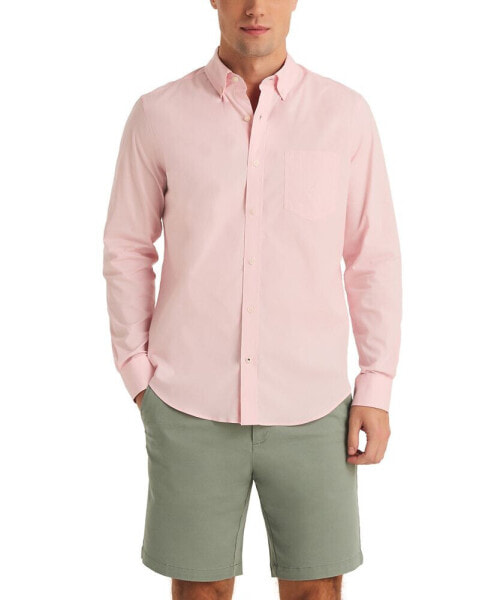 Рубашка мужская Nautica Classic-Fit Stretch Solid Oxford