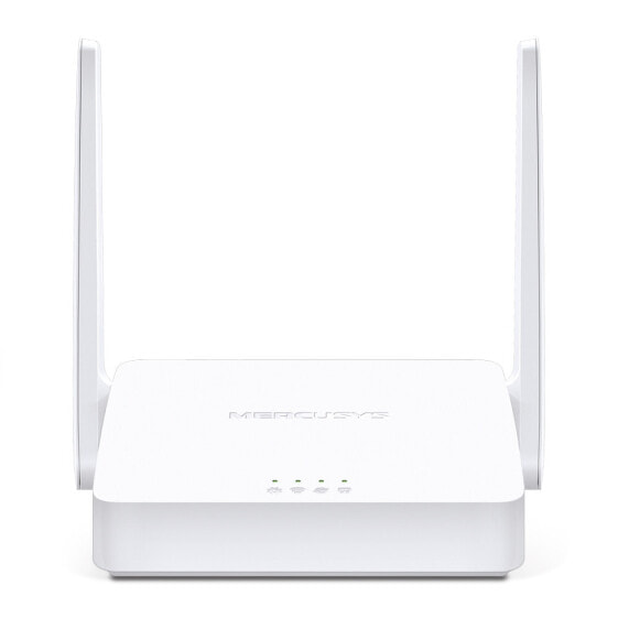 Mercusys MW302R - Wi-Fi 4 (802.11n) - Single-band (2.4 GHz) - Ethernet LAN - White - Tabletop router