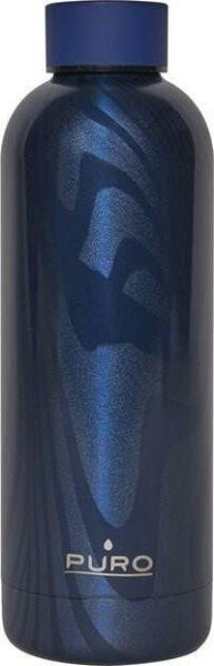 Puro Butelka termiczna Hot&Cold 500ml StreetArt - Paint Light Blue