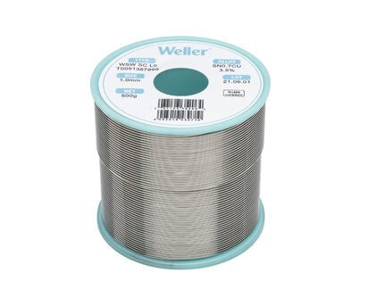 Weller Tools Weller WSW SC L0 1,0mm - 500g - SN0,7CU3,5% - Solder wire - Weller - 105030 mm - 500 g