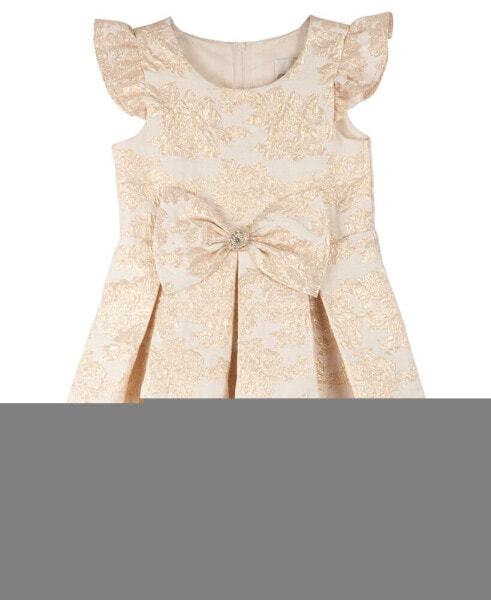 Платье для малышей Rare Editions All-Over Jacquard Social Dress