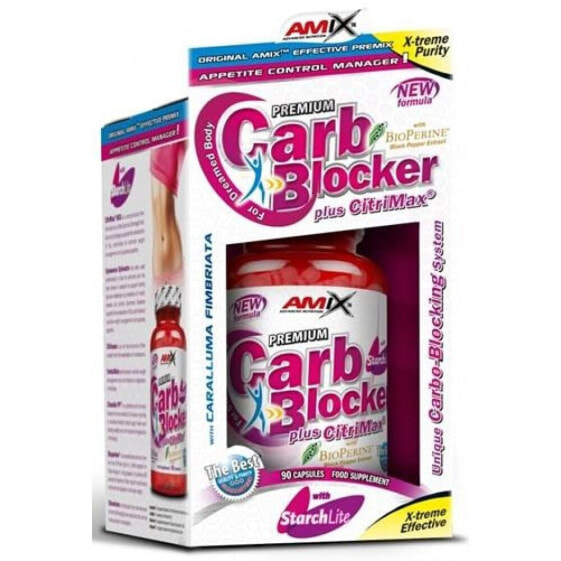 Специальное питание для спортсменов AMIX Блокатор углеводов и жира 90 капсул