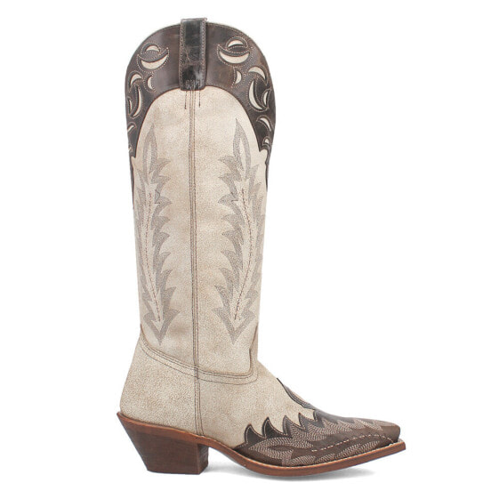 Laredo Paige Snip Toe Cowboy Womens Size 8 M Casual Boots 52224