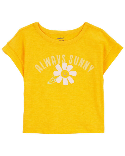 Baby Always Sunny Flower Tee 12M