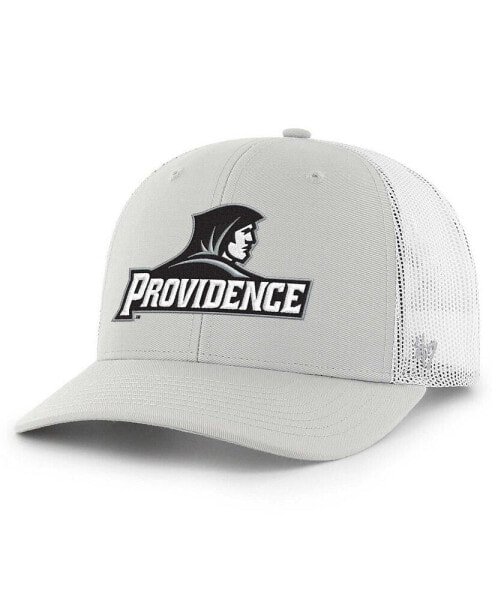 Men's Gray Providence Friars Trucker Adjustable Hat