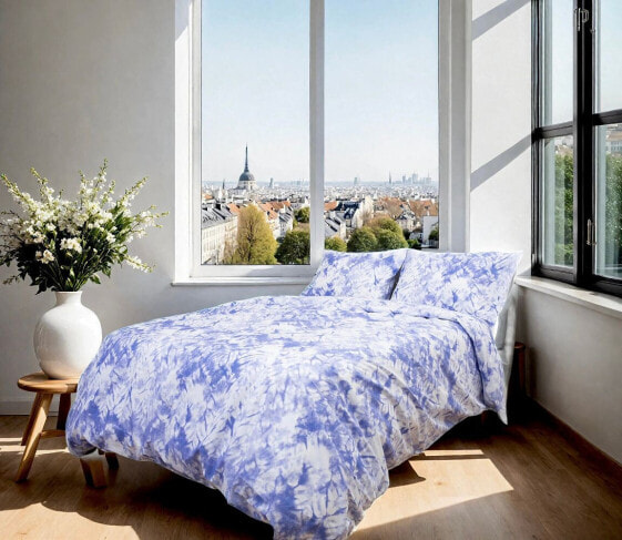 Одеяло для двуспальной кровати Etavonni Home Shibori Flowers - набор одеяла из переработанного пластика и устойчивого хлопка