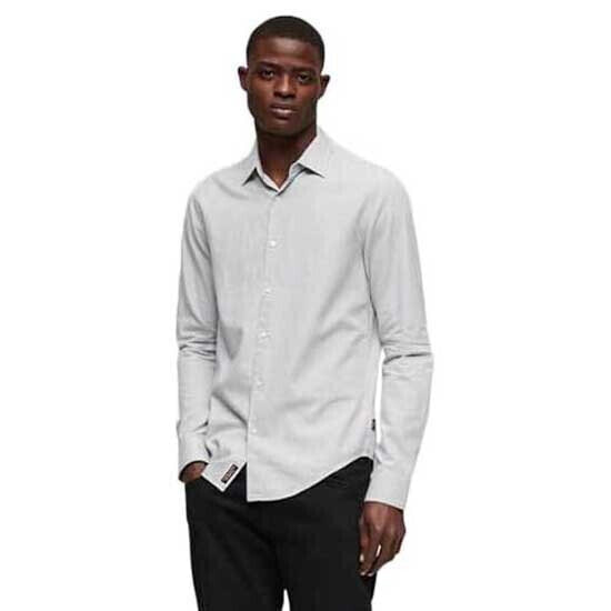 SUPERDRY Cotton Smart long sleeve shirt