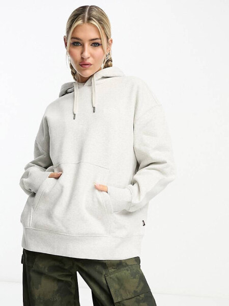 Dickies summerdale premium oversized hoodie in light grey