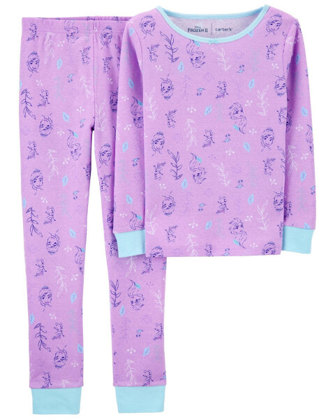 Kid 2-Piece Disney Frozen 2 100% Snug Fit Cotton Pajamas 8