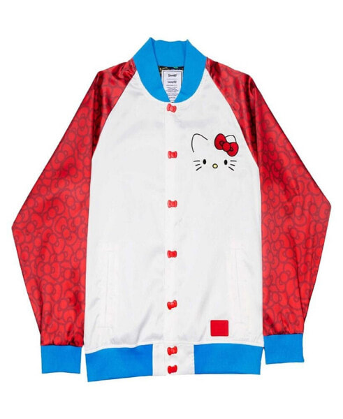 Куртка сувенирная классическая Loungefly в романтическом стиле Hello Kitty 50th Anniversary