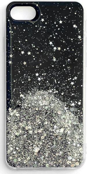 Wozinsky Wozinsky Star Glitter błyszczące etui pokrowiec z brokatem Xiaomi Redmi K40 Pro+ / K40 Pro / K40 / Poco F3 czarny