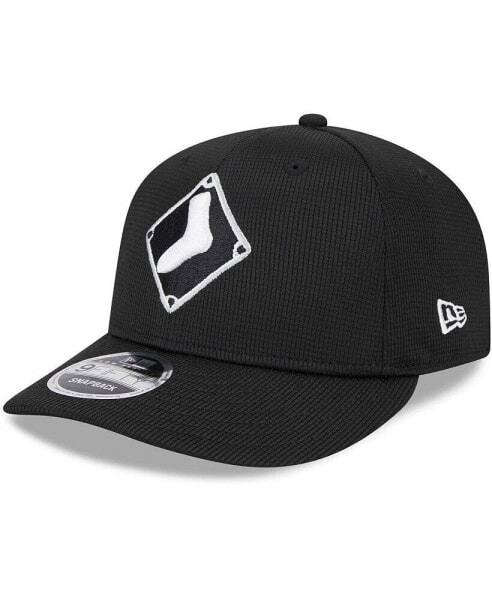 Men's Black Chicago White Sox 2024 Batting Practice Low Profile 9FIFTY Snapback Hat