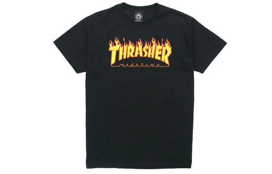 Футболка Thrasher 黑色 SS18-001