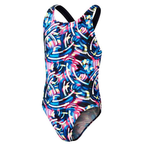 SPEEDO Digital Allover Leaderback Swimsuit