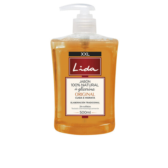 Lida Jabon Natural Жидкое глицериновое мыло для рук 500 мл