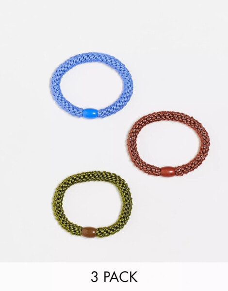 Accessorize 3 pack hairbands in multi